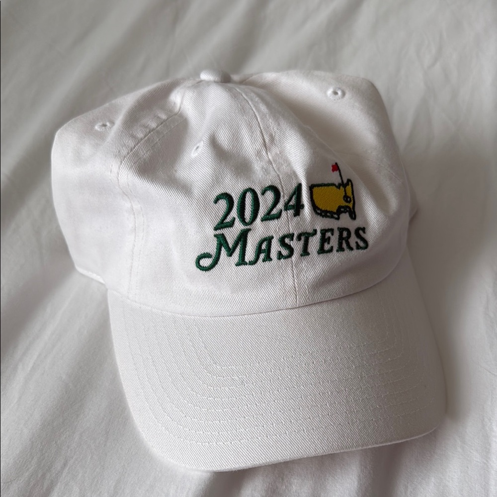 Masters Classic White Golf Cap